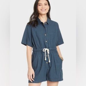 Linen Romper